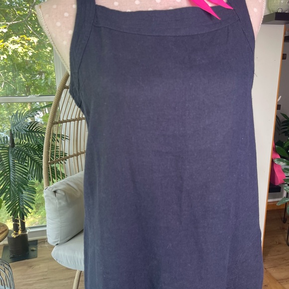 Cynthia Rowley Navy Blue Dress with Shell button detail size small new with tags - Picture 2 of 8